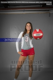 Senior Banners HHS Girls Volleyball (BRE_0427)