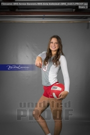 Senior Banners HHS Girls Volleyball (BRE_0437)