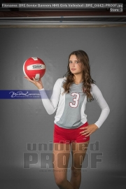 Senior Banners HHS Girls Volleyball (BRE_0442)