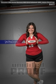 Senior Banners HHS Girls Volleyball (BRE_0464)