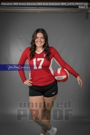 Senior Banners HHS Girls Volleyball (BRE_0475)