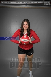 Senior Banners HHS Girls Volleyball (BRE_0479)
