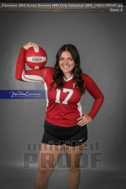 Senior Banners HHS Girls Volleyball (BRE_0483)