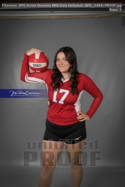 Senior Banners HHS Girls Volleyball (BRE_0485)
