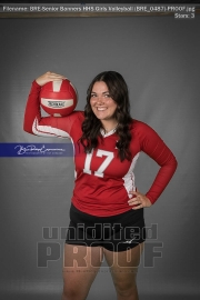 Senior Banners HHS Girls Volleyball (BRE_0487)