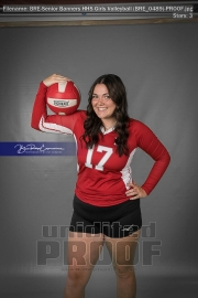Senior Banners HHS Girls Volleyball (BRE_0489)