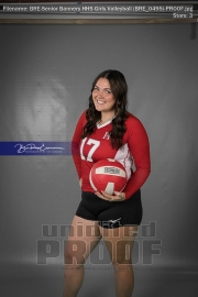 Senior Banners HHS Girls Volleyball (BRE_0495)