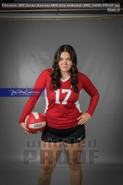 Senior Banners HHS Girls Volleyball (BRE_0498)
