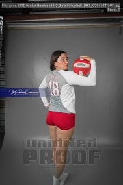 Senior Banners HHS Girls Volleyball (BRE_0507)