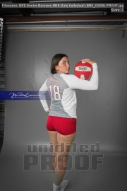 Senior Banners HHS Girls Volleyball (BRE_0508)
