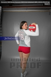 Senior Banners HHS Girls Volleyball (BRE_0509)