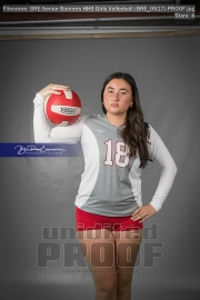 Senior Banners HHS Girls Volleyball (BRE_0517)