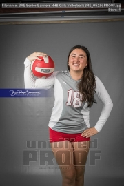 Senior Banners HHS Girls Volleyball (BRE_0519)
