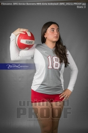 Senior Banners HHS Girls Volleyball (BRE_0521)