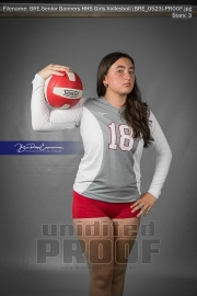 Senior Banners HHS Girls Volleyball (BRE_0523)