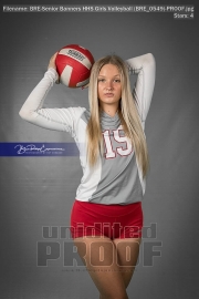 Senior Banners HHS Girls Volleyball (BRE_0549)