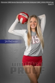 Senior Banners HHS Girls Volleyball (BRE_0550)