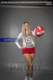 Senior Banners HHS Girls Volleyball (BRE_0570)