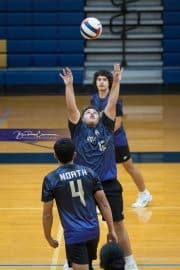 Boys Volleyball - North Henderson at TC Roberson (BR3_9437)