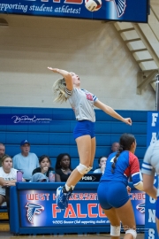 Volleyball: Polk at West Henderson (BR3_7097)