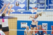 Volleyball: Franklin at West Henderson (BR3_4102)