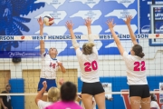 Volleyball: Franklin at West Henderson (BR3_4128)