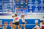 Volleyball: Franklin at West Henderson (BR3_5127)