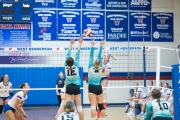 Volleyball: Forestview at West Henderson (BR3_9035)