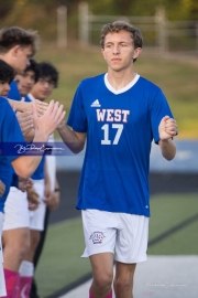 Soccer: Franklin at West Henderson Senior Night (BR3_2175)