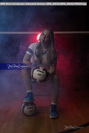 West Henderson Volleyball Seniors (BRE_8830)