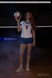 West Henderson Volleyball Seniors (BRE_8501)