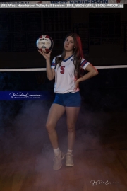 West Henderson Volleyball Seniors (BRE_8506)