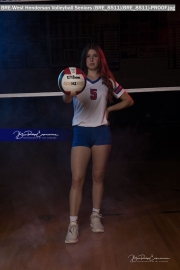 West Henderson Volleyball Seniors (BRE_8511)