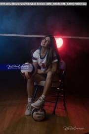 West Henderson Volleyball Seniors (BRE_8808)