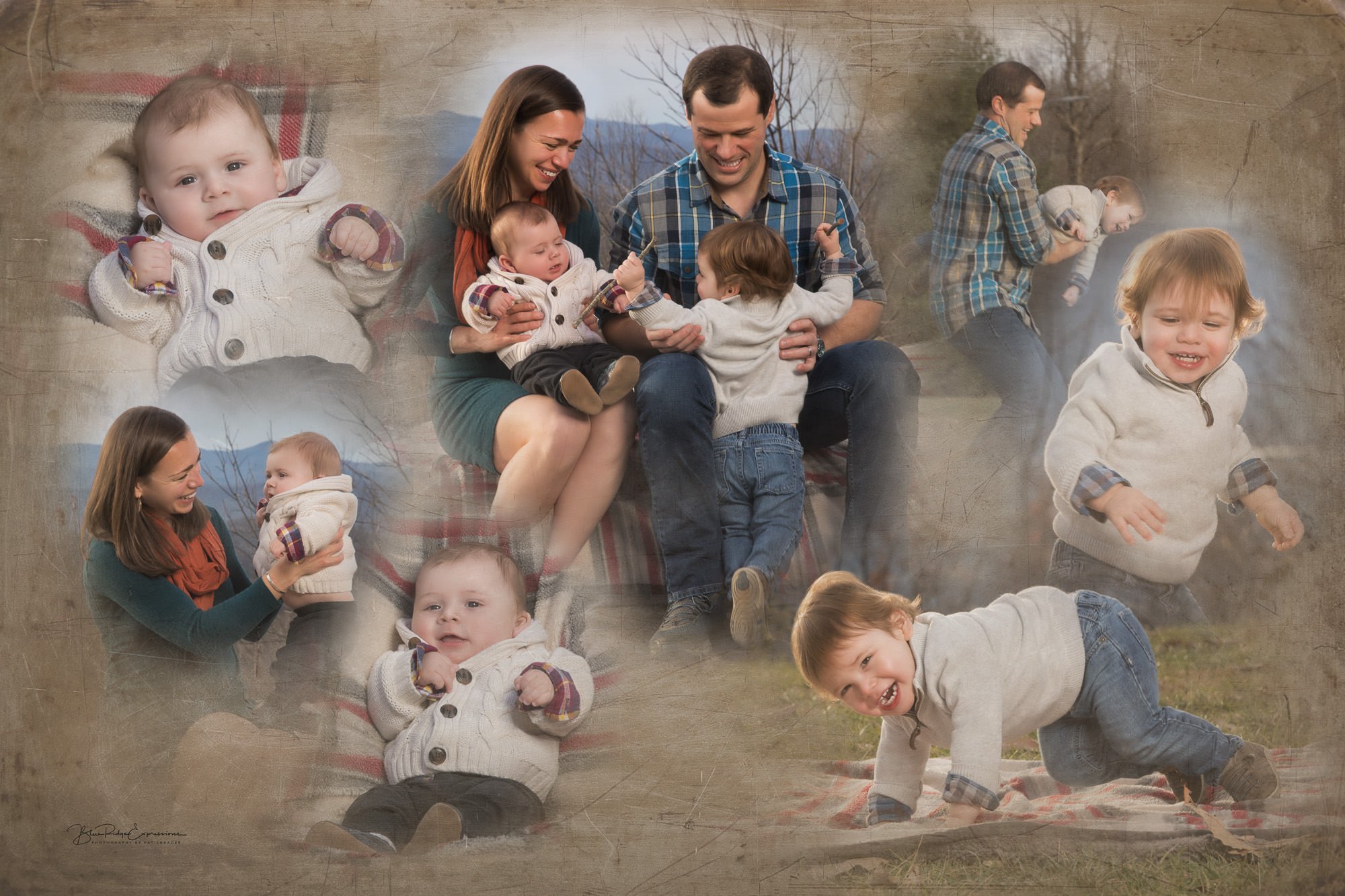 Family Montage from Blue Ridge Expressions