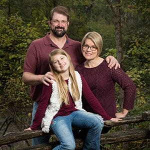 Family Portrait Session in Fall