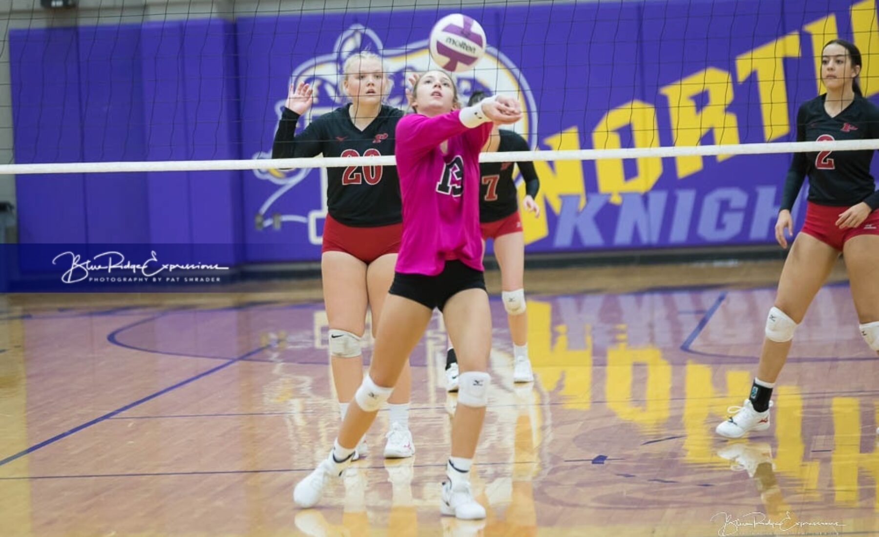 North Henderson Volleyball advances in Mountain 7 by Defeating Pisgah
