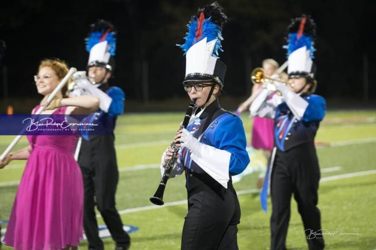 West Henderson Marching Band Senior Night Performance