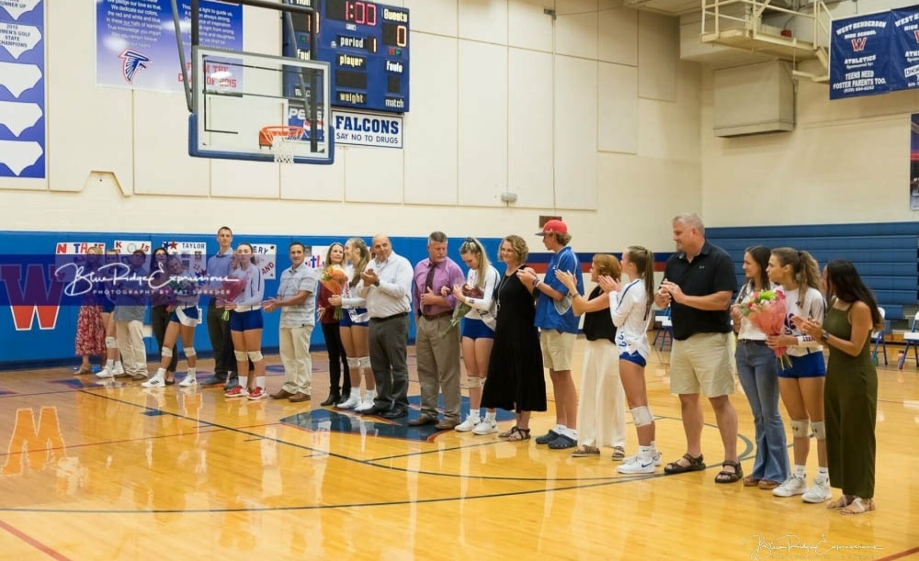 West Henderson Volleyball Senior Night 2021