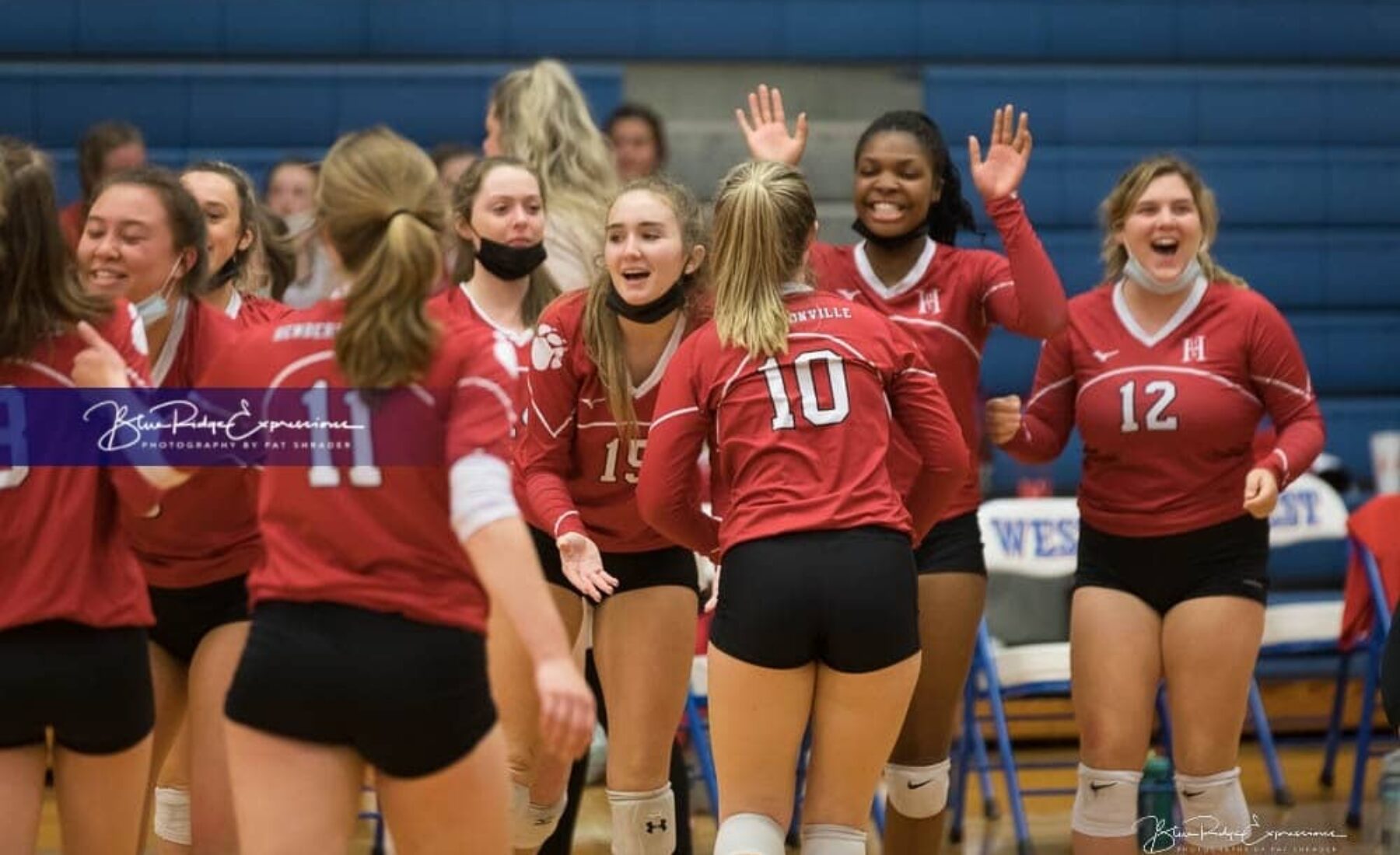 Hendersonville Volleyball Defeats West Henderson