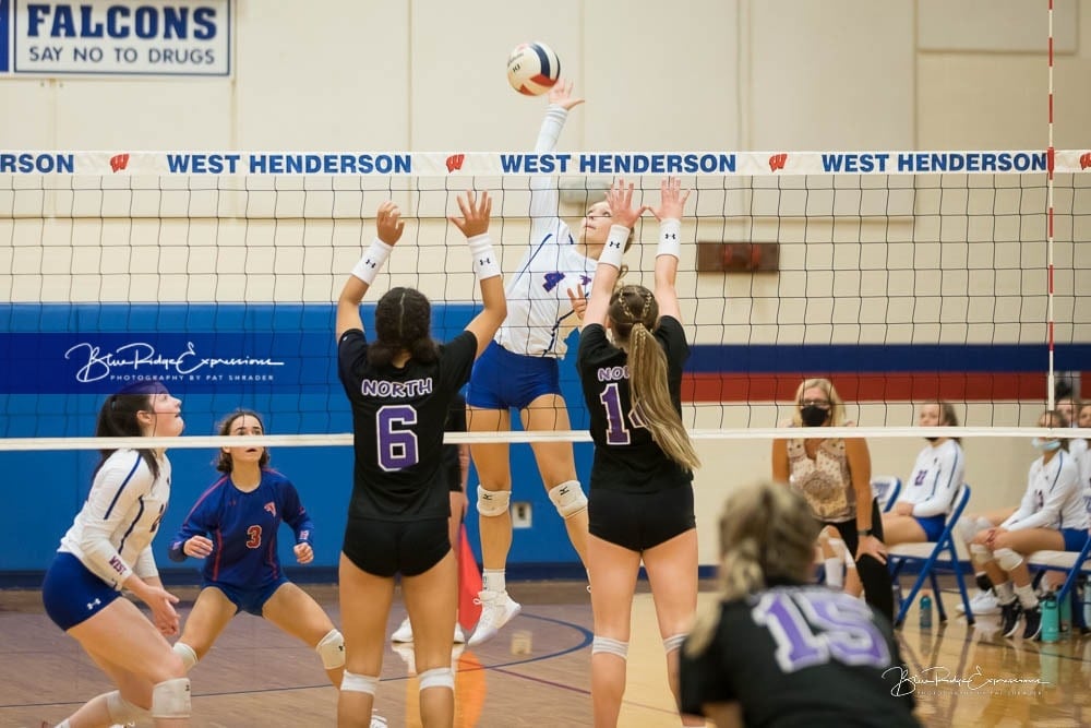 County Rivalry – North Henderson Volleyball at West Henderson