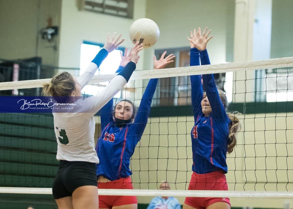 East Henderson Volleyball fall to West Henderson