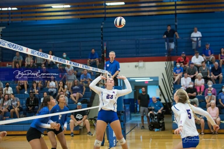 West Henderson Volleyball Hosts Polk County