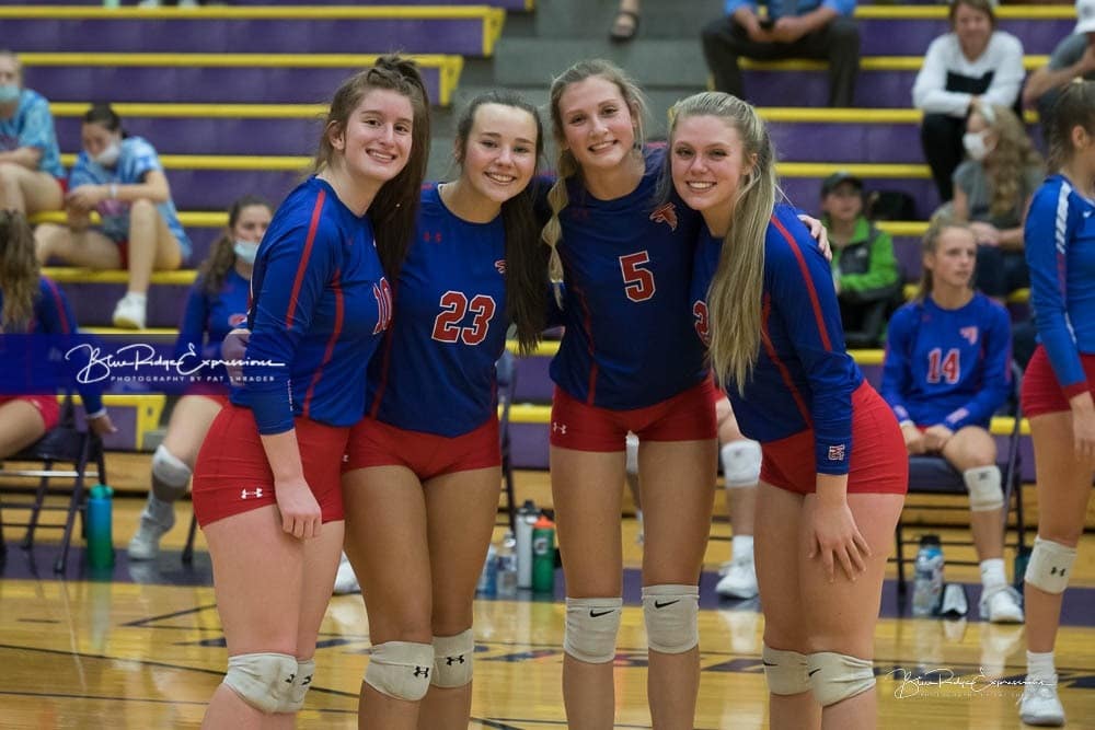 West Henderson defeats Tuscola in Mountain 7 Volleyball Semi-finals