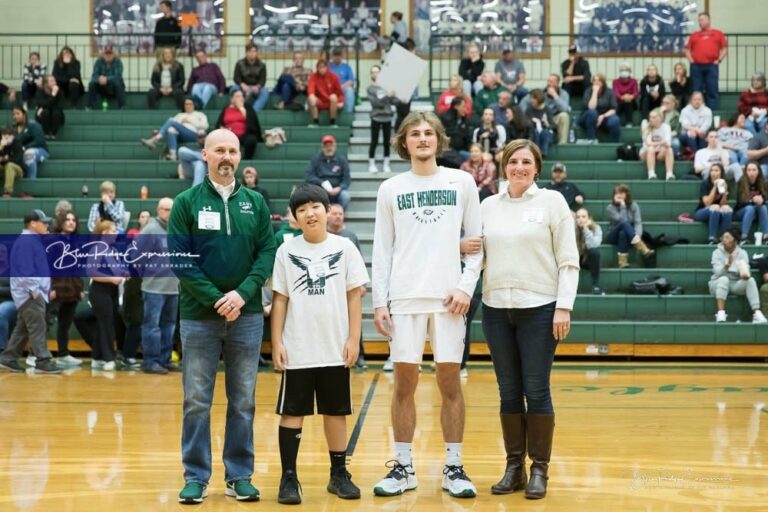 East Henderson Winter Senior Night