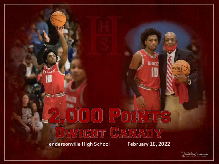 Dwight Canady Gets 2,000th Point