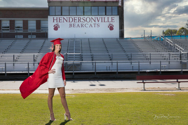 Kate’s Incredible Senior Portraits in Downtown Hendersonville!