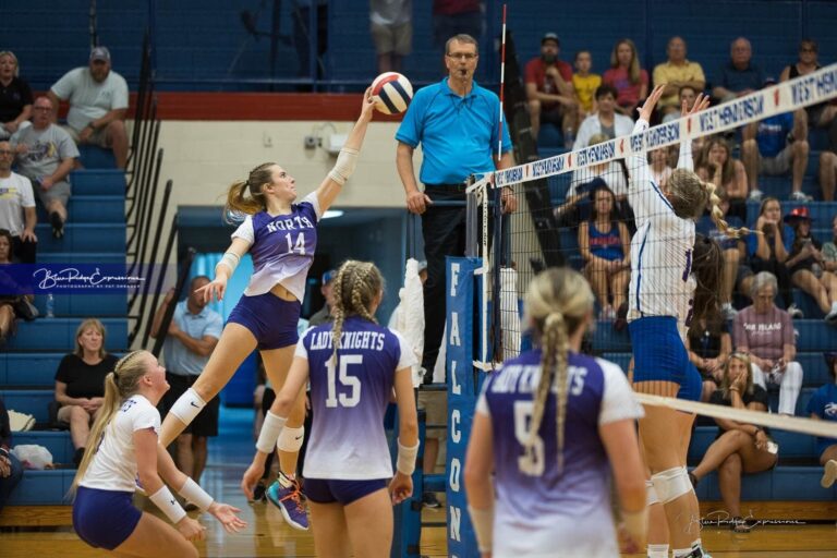 County Rivalry. Meets Expectations. North at West Volleyball