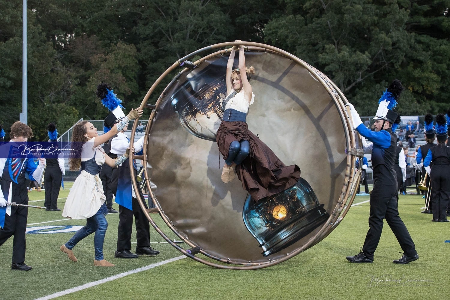 West Henderson Marching Band Thrills Crowd Before Homecoming Game