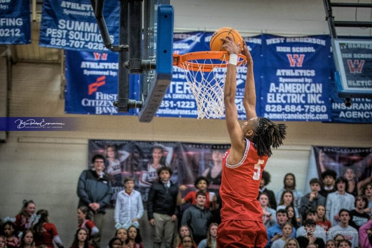 Hendersonville Boys Rise Above the Rim Against West Henderson